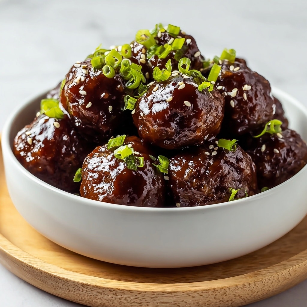 Slow Cooker Teriyaki Meatballs Recipe - Recipe Image