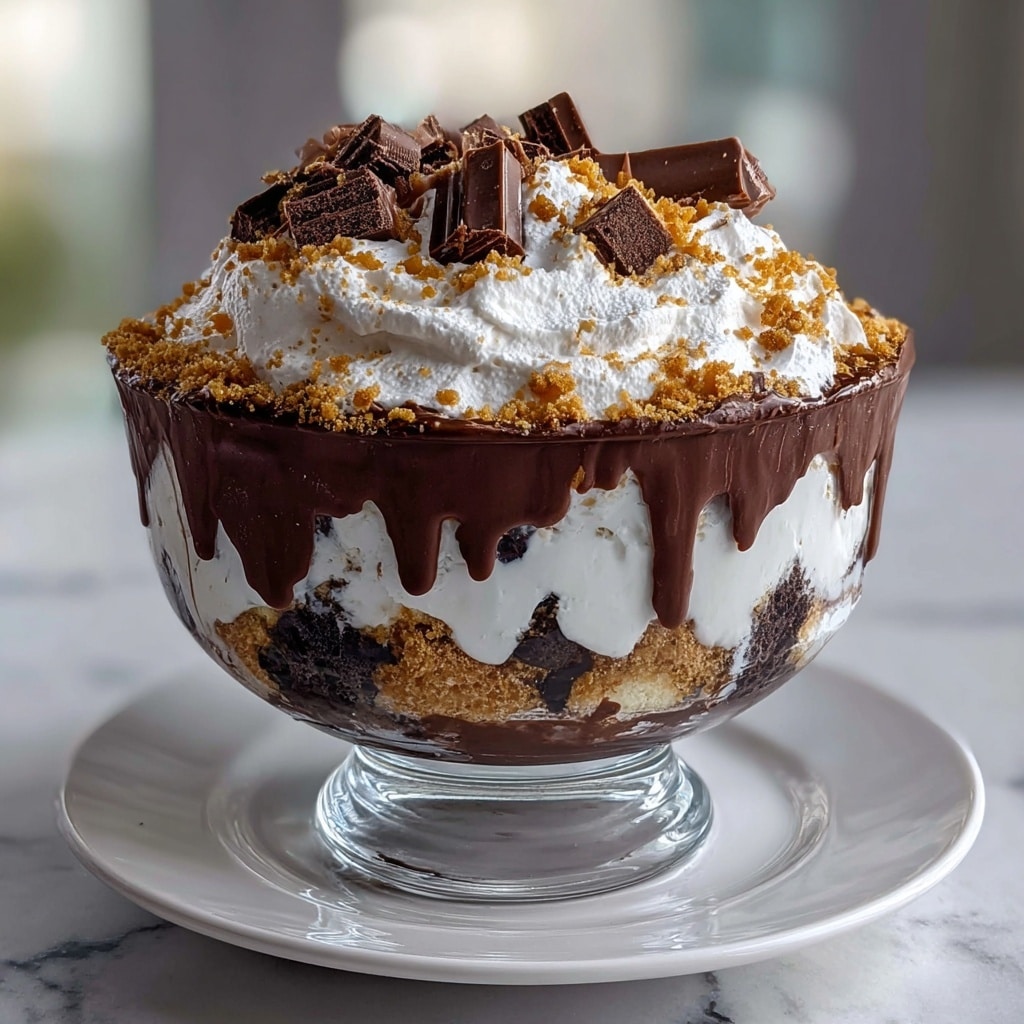 Chocolate Toffee Trifle Recipe - Recipe Image