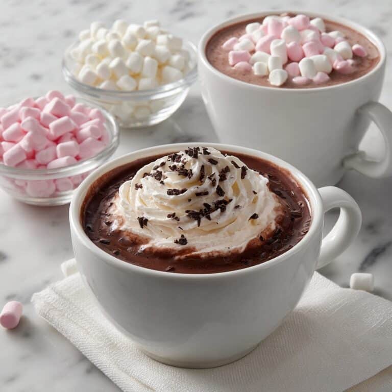 Rich Homemade Hot Chocolate Recipe