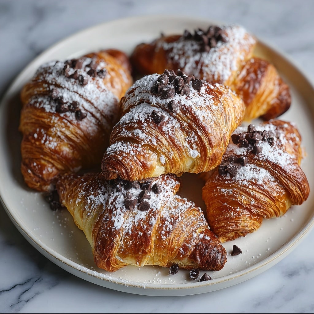 Chocolate Croissant Breakfast Bake Recipe