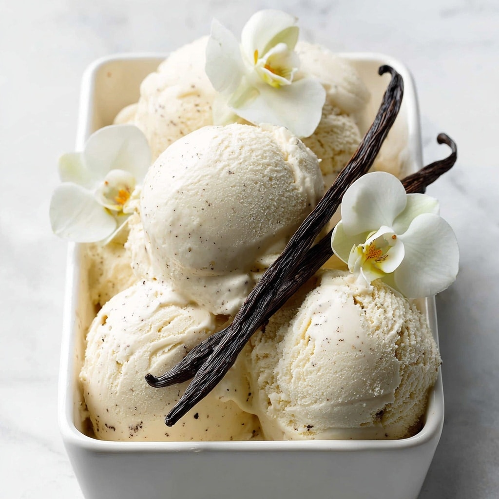 Creamy Vegan Vanilla Ice Cream (Nut Free & GF) Recipe