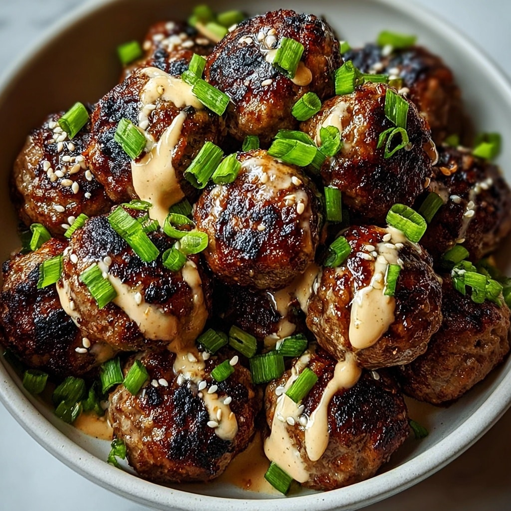 Korean BBQ Meatballs Recipe