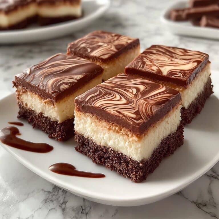 Nutella Cheesecake Bars Recipe