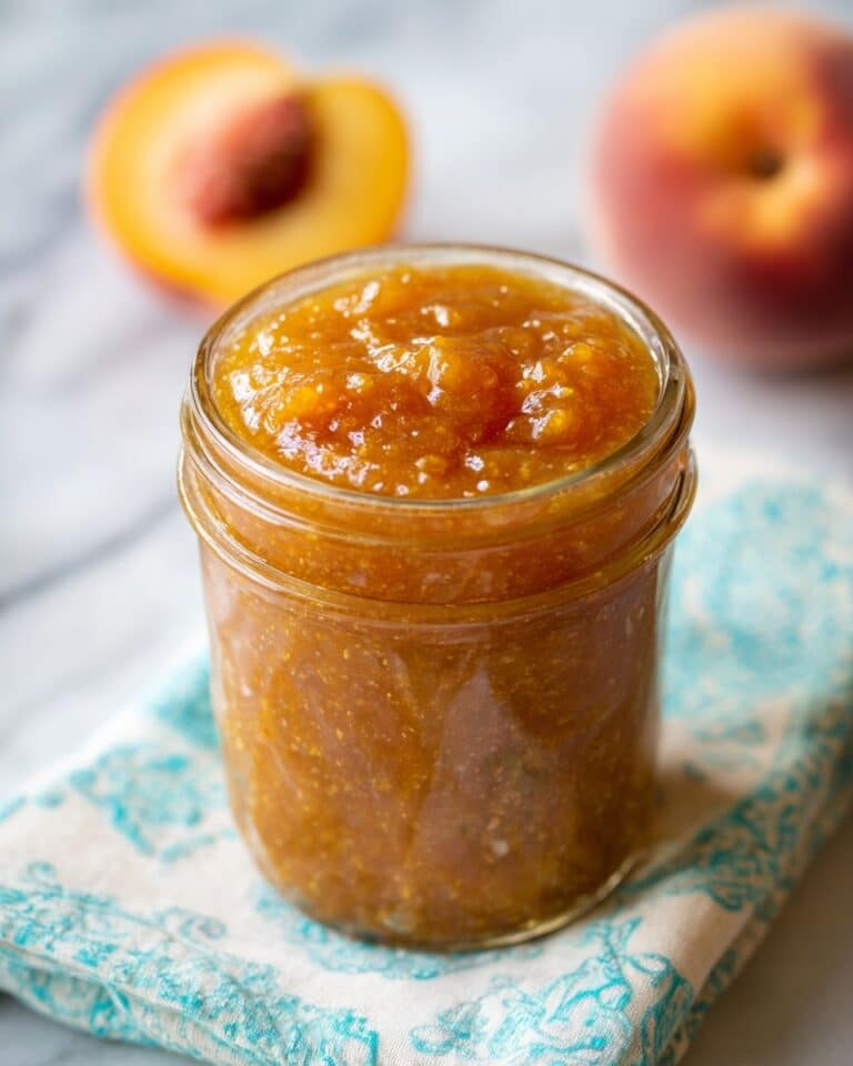 Small Batch Nectarine Jam Recipe