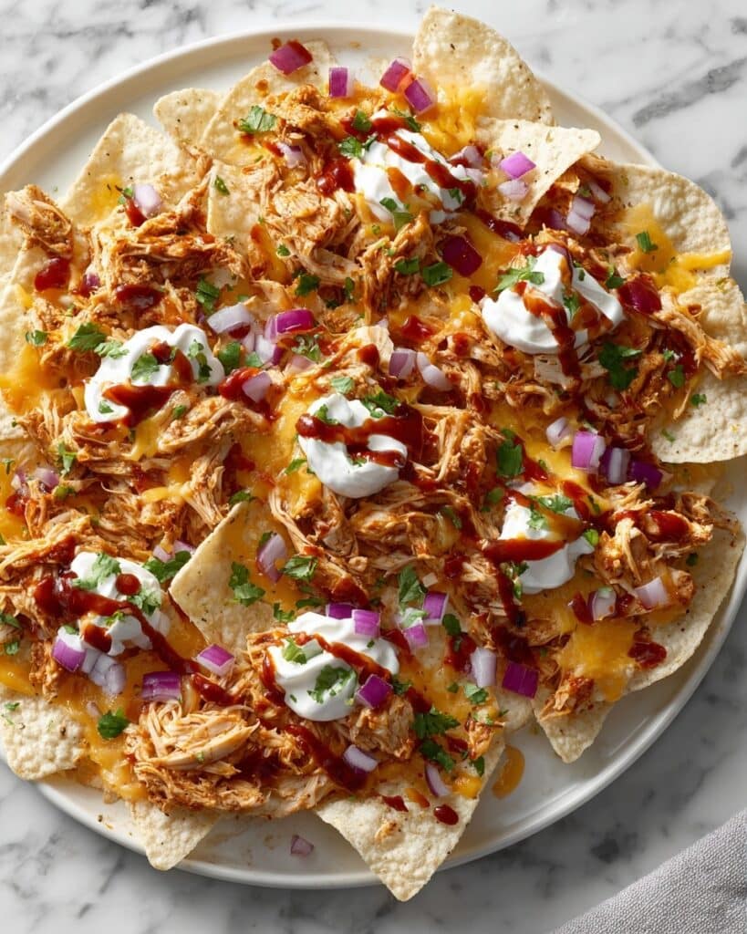 BBQ Chicken Nachos Recipe