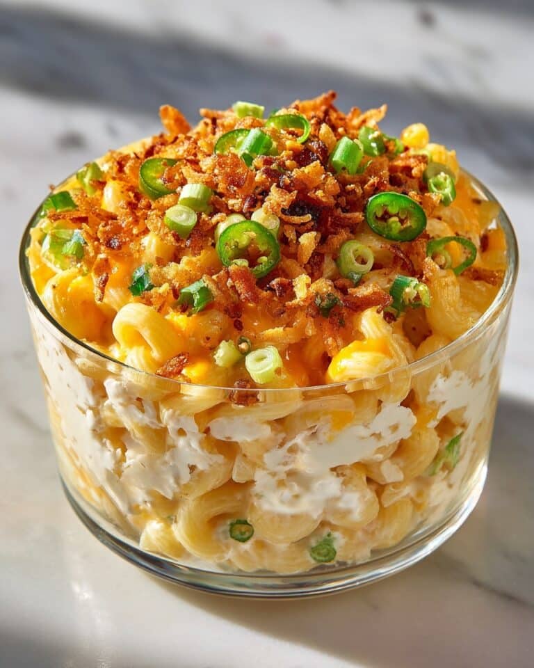 Cheesy Jalapeño Popper Pasta Salad Recipe