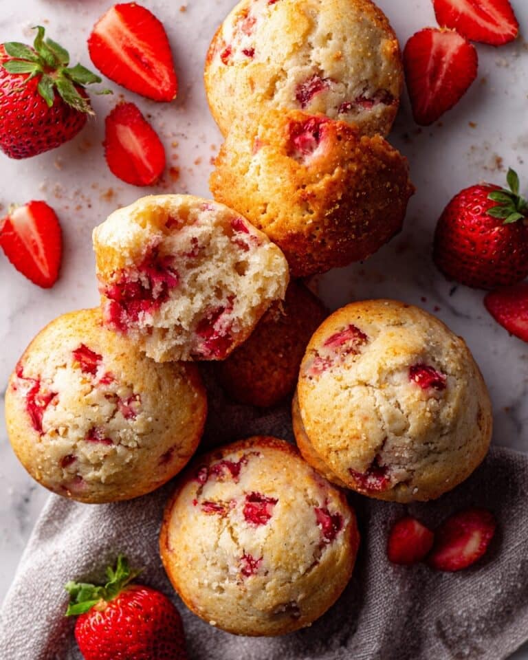 Strawberry Banana Muffins Recipe