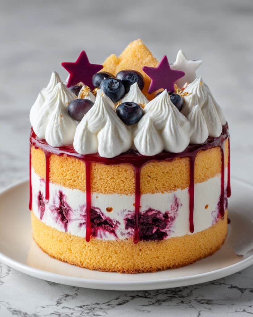 White Forest Cake Recipe