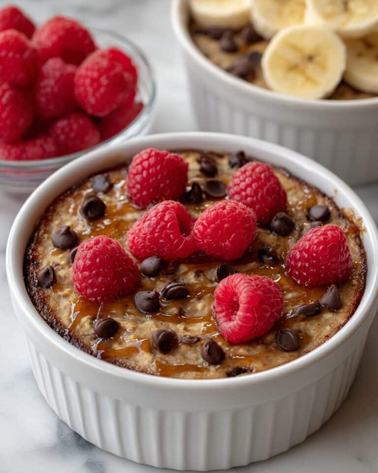 Baked Protein Pancake Bowls Recipe