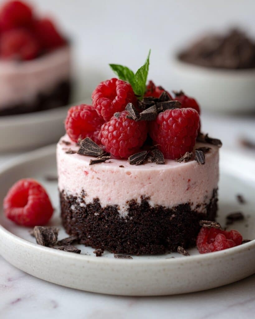 Mini Chocolate & Raspberry Cake Recipe