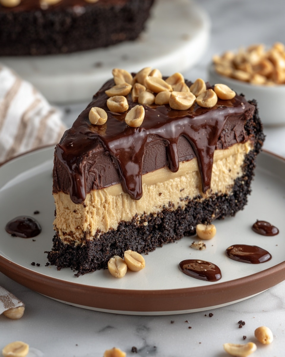 Hot Fudge Peanut Butter Pie Recipe