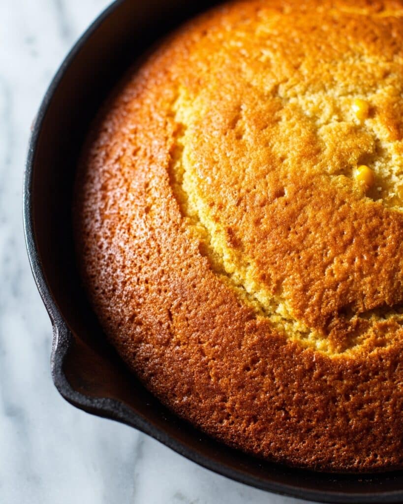 Mexican Cornbread with Cheddar, Jalapeños, and Corn Recipe
