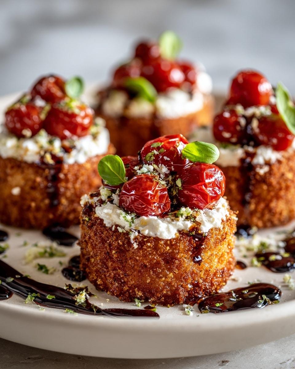 Italian Basil Chicken Cutlets with Tomato and Burrata Topping Recipe