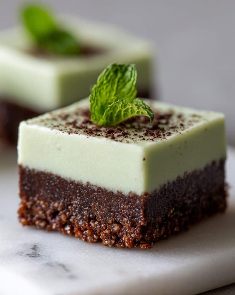 No-Bake Minted Earl Grey Slice Recipe