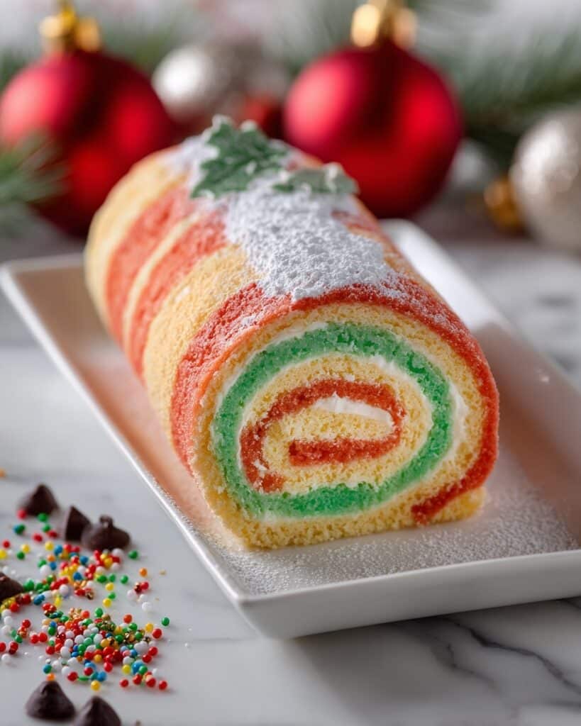 Christmas Cake Roll Recipe