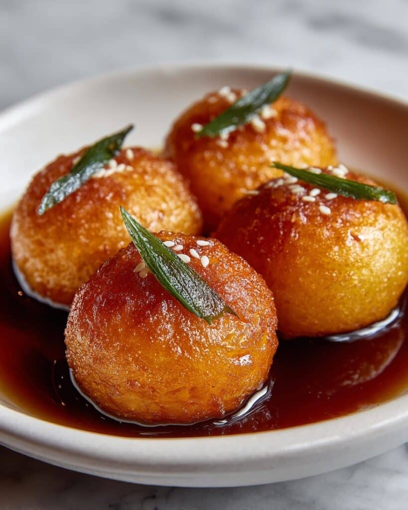 Fried Goat Cheese with Tarragon and Honey Recipe