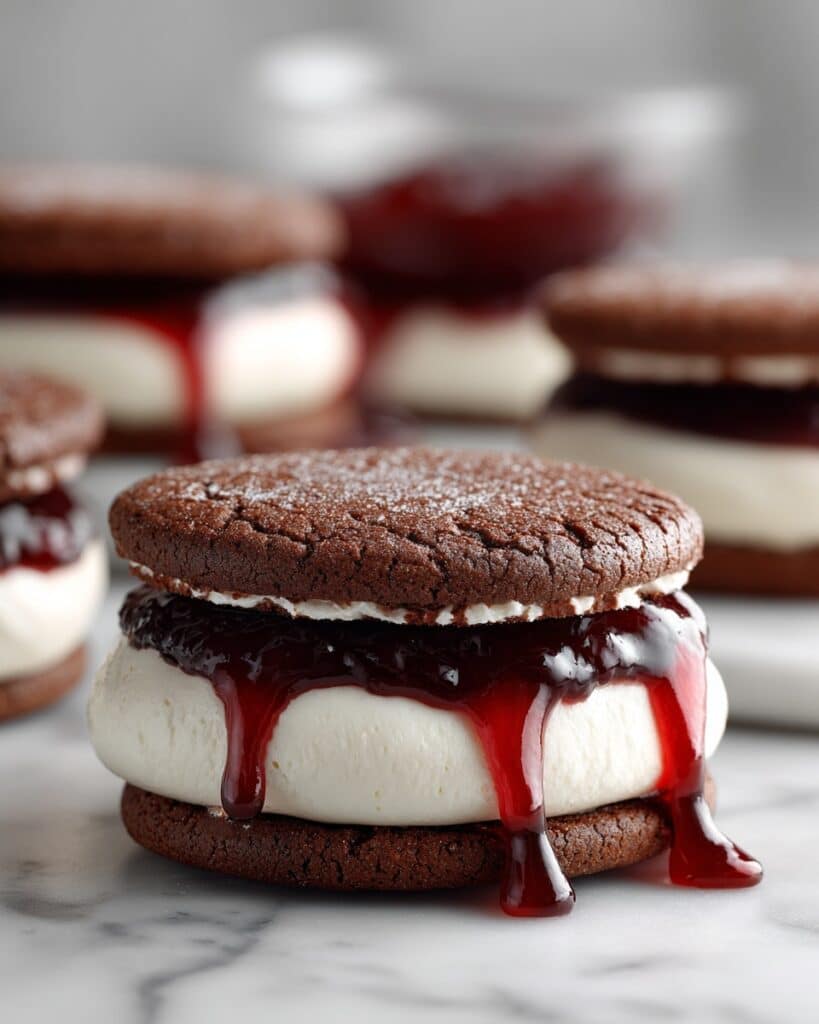 Black Forest Flourless Brownie Cookies Recipe