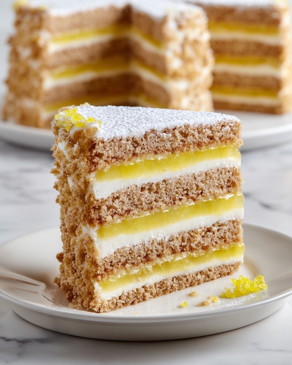 Layered Honey Cake Recipe - Recipe Image