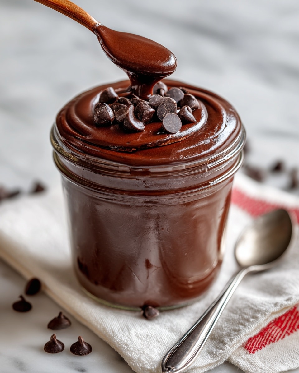 Creamy Homemade Hot Fudge Sauce Recipe - Recipe Image