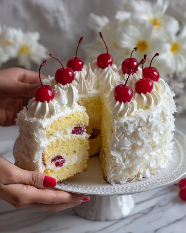 Old-Fashioned Snowball Cake Recipe