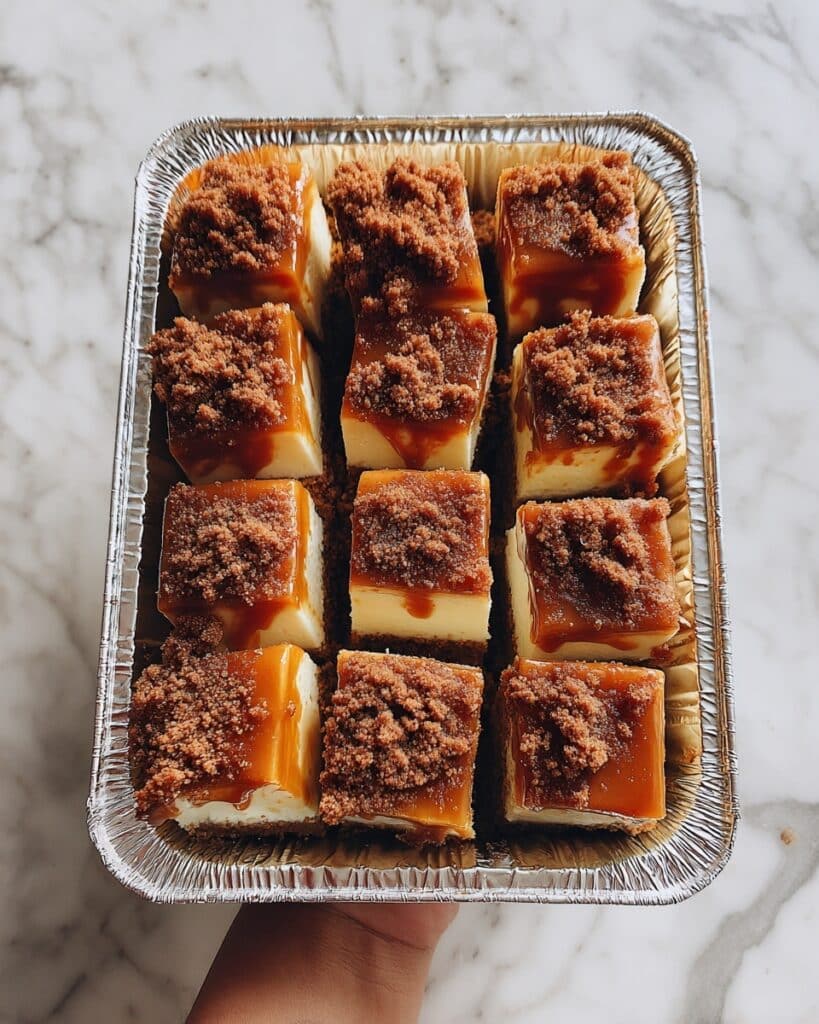 Churro Cheesecake Cookie Butter Bites Pan Recipe