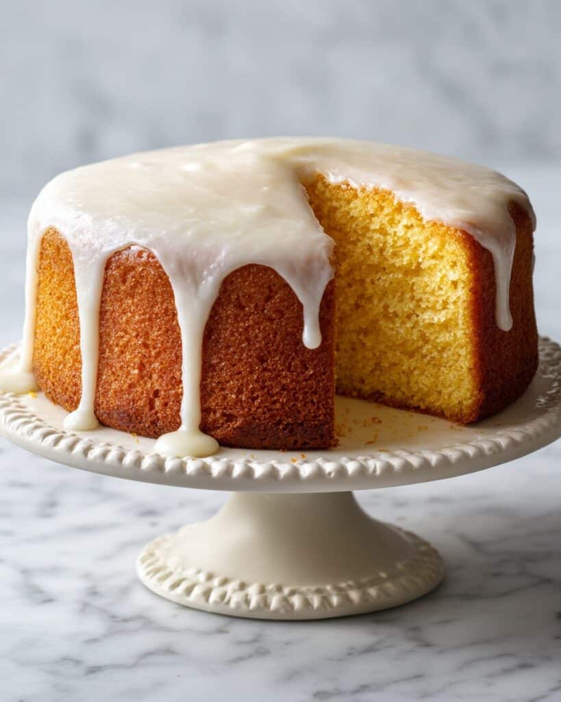 Vanilla Buttermilk Pound Cake Recipe