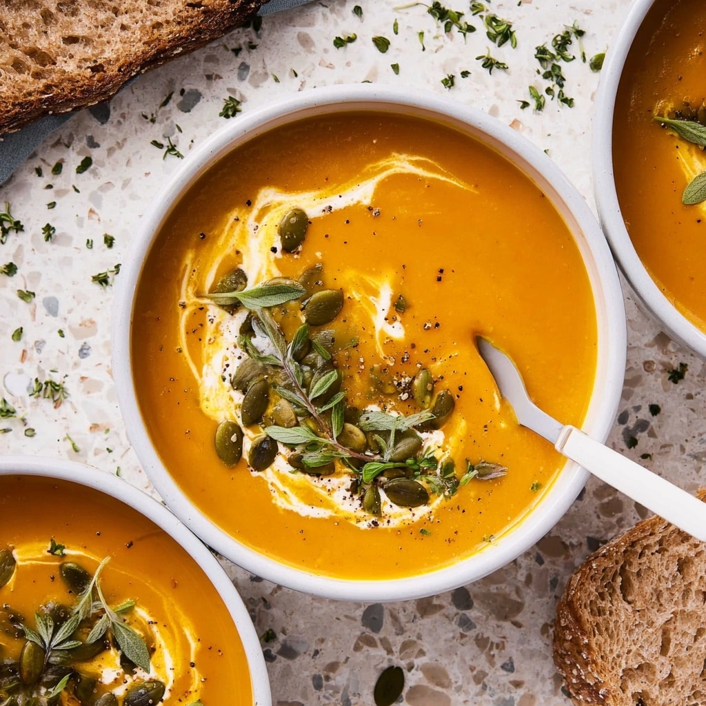 Roasted Butternut Squash Soup Recipe