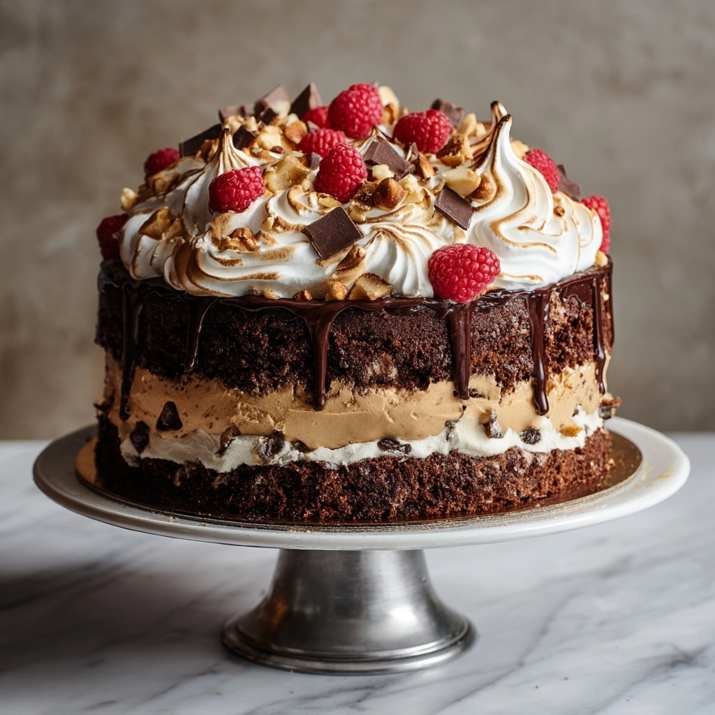 Hazelnut Meringue Nutella Cake: A Heavenly Layered Delight Recipe