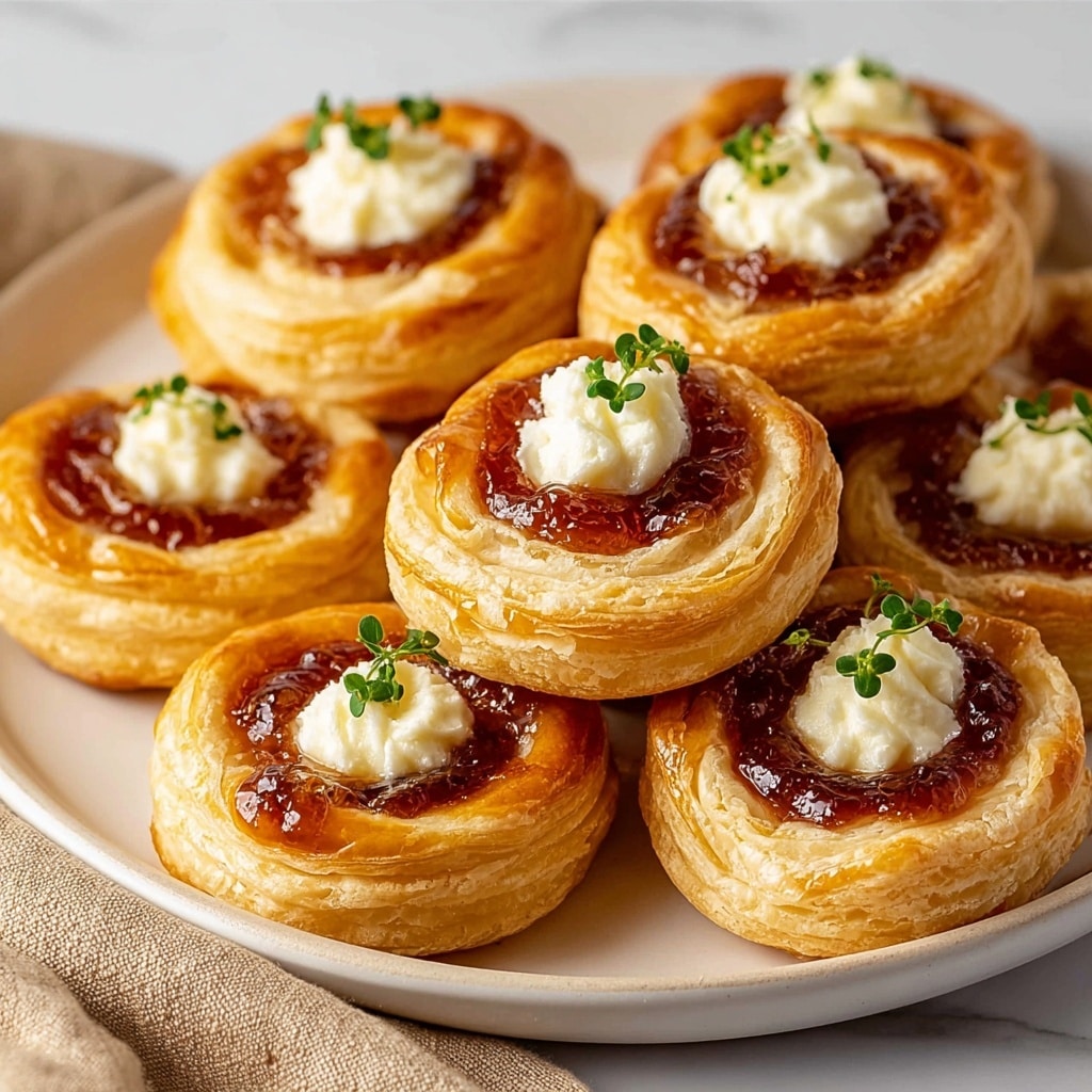 Cream Cheese and Pepper Jelly Puff Pastry Bites Recipe