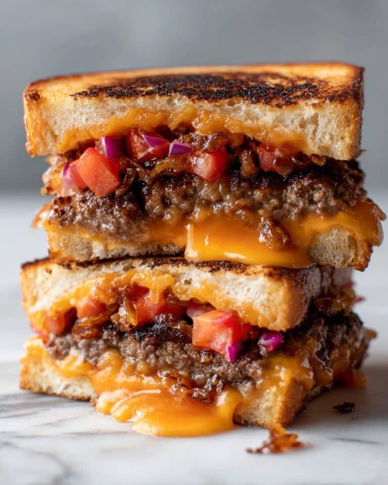 Grilled Cheese Burgers Recipe