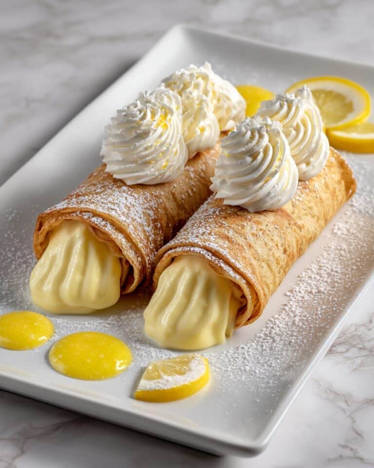 Lemon Meringue Pie Cannolis Recipe