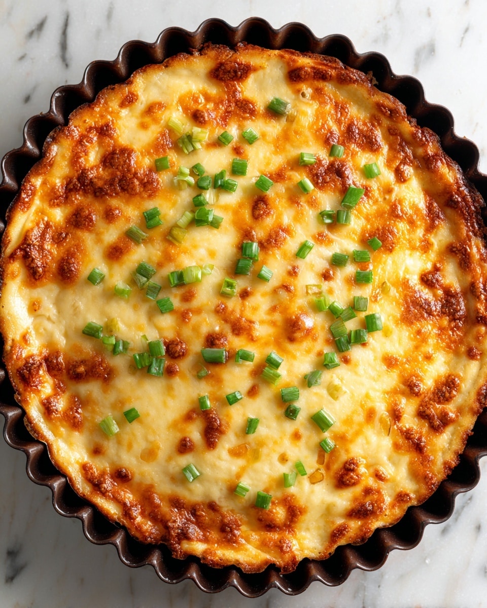 Cabbage Casserole with Dill, Green Onion, and Mozzarella Recipe - Recipe Image