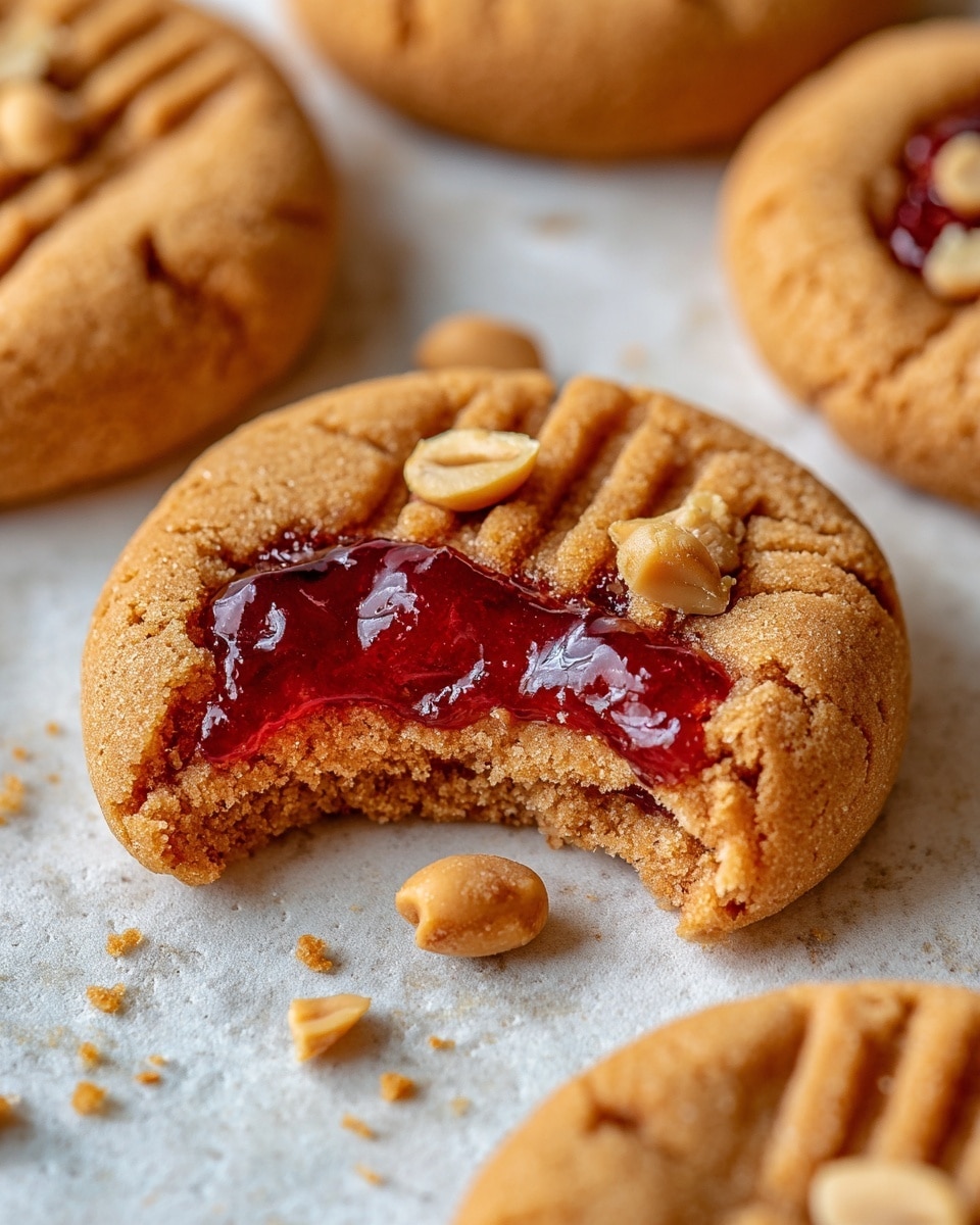 Peanut Butter and Jelly Cookies Recipe