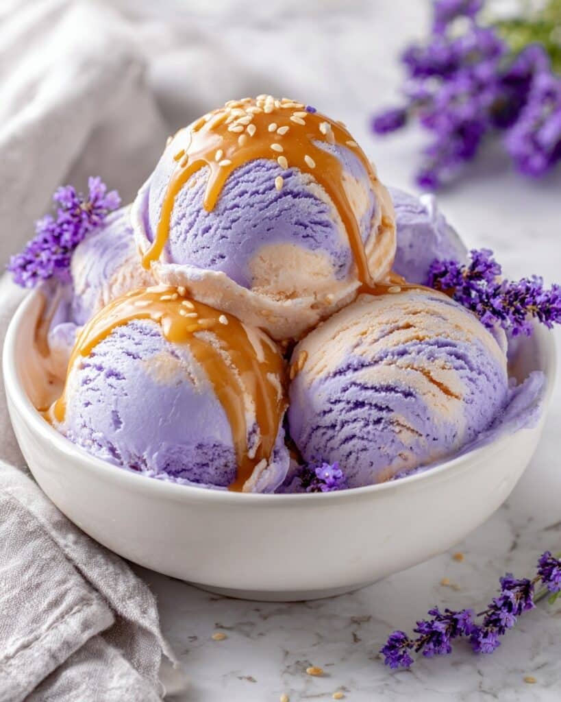 Honey Lavender Ice Cream Recipe