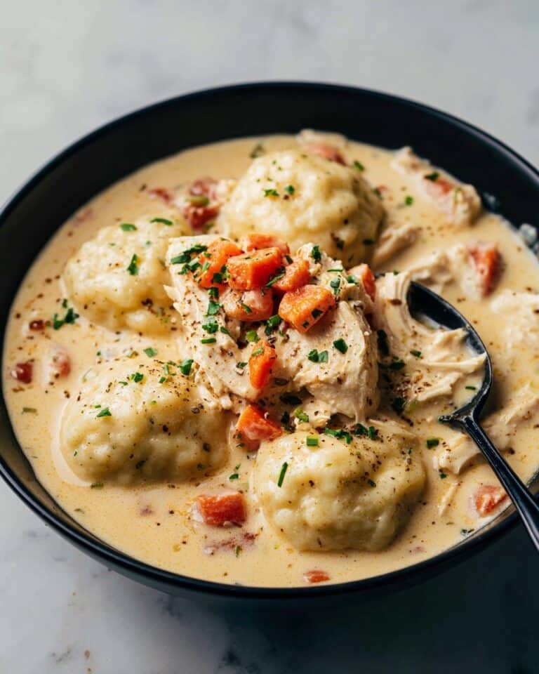 Slow Cooker Chicken and Dumplings Recipe