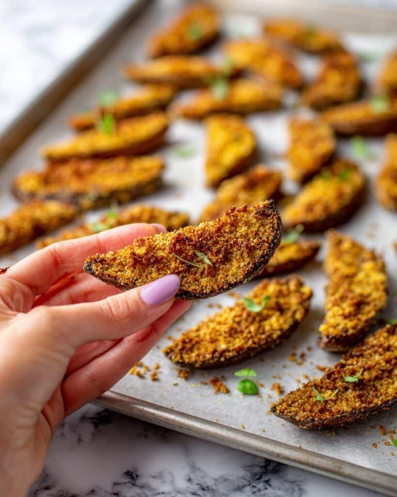 Parmesan Crusted Potatoes Recipe