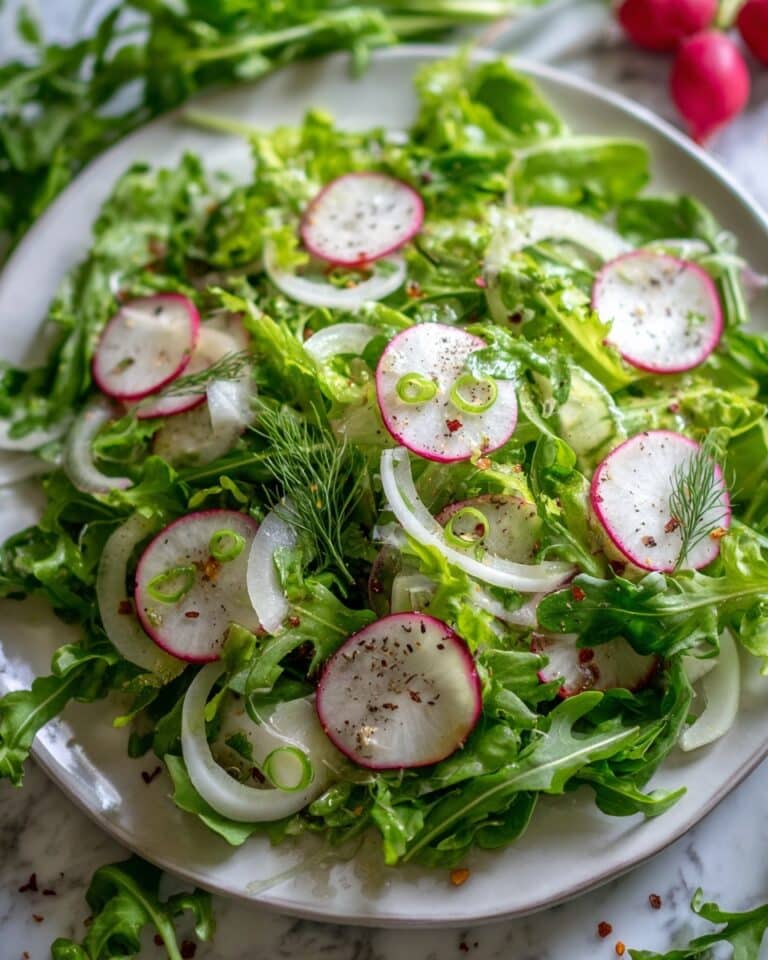 Radish and Fennel Salad with Lemon Dressing Recipe