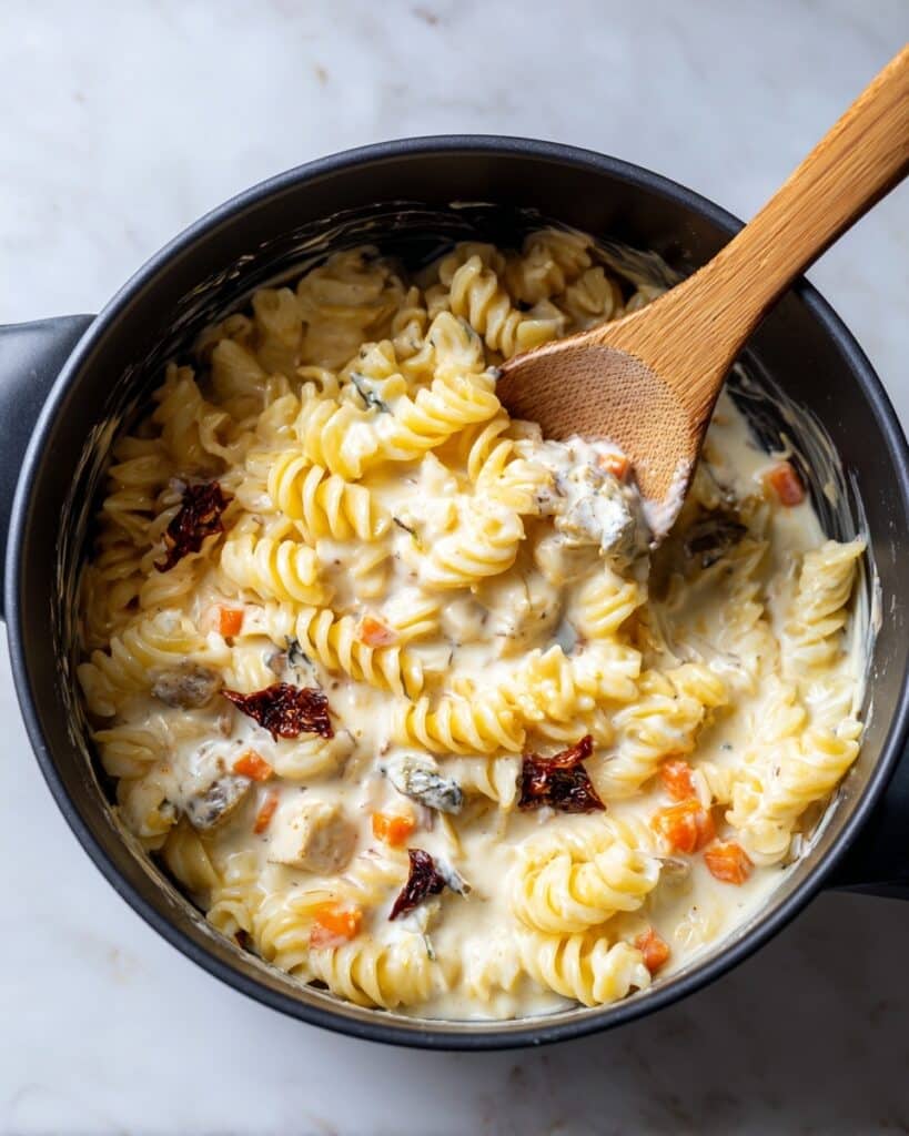 Cheesy Chicken Pasta Recipe