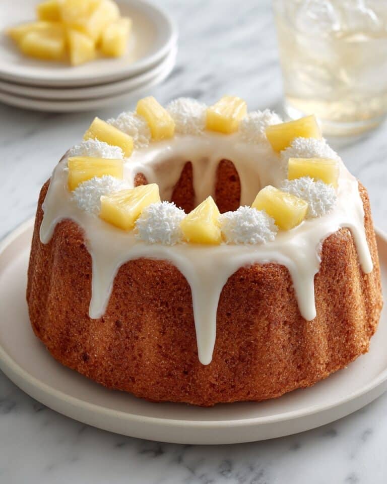Pina Colada Pound Cake Recipe
