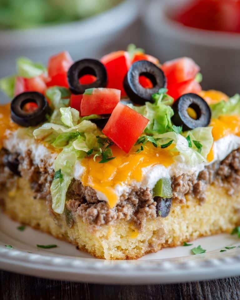 Cornbread Taco Bake Recipe