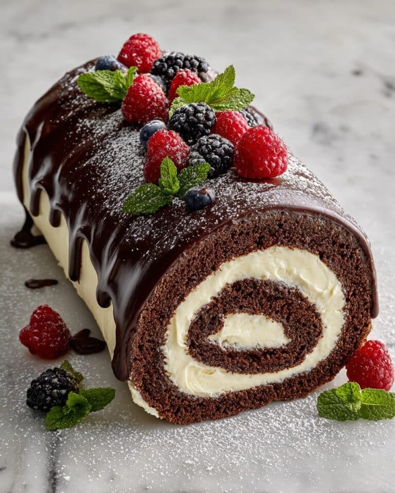 Choco Swiss Roll Delight Recipe