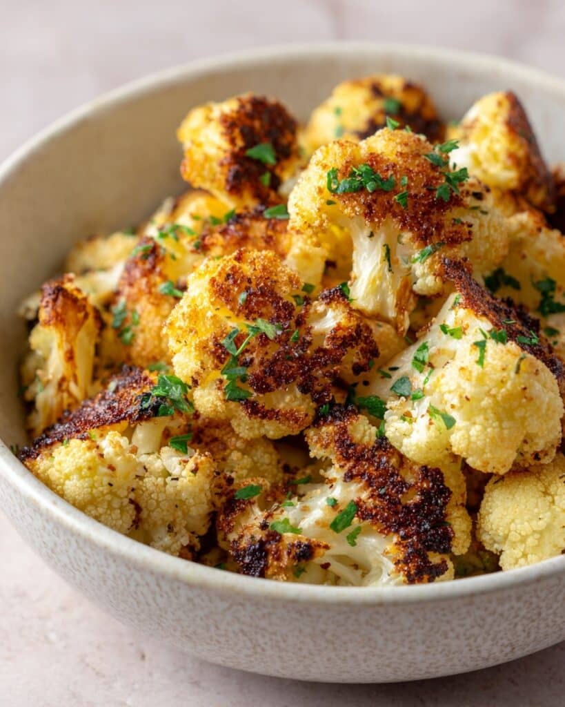 Crispy Baked Cauliflower Bites Recipe