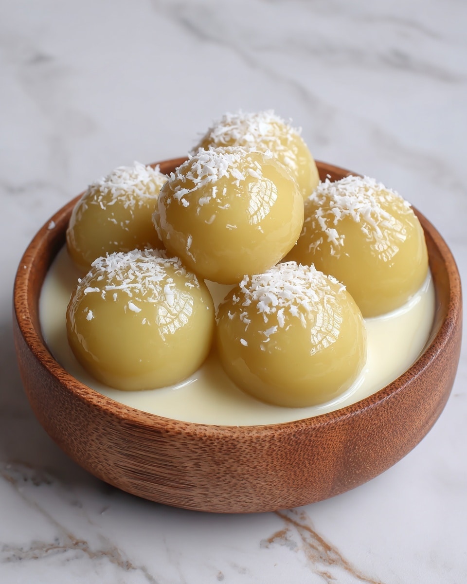 Easy Coconut Condensed Milk Balls Recipe - Recipe Image