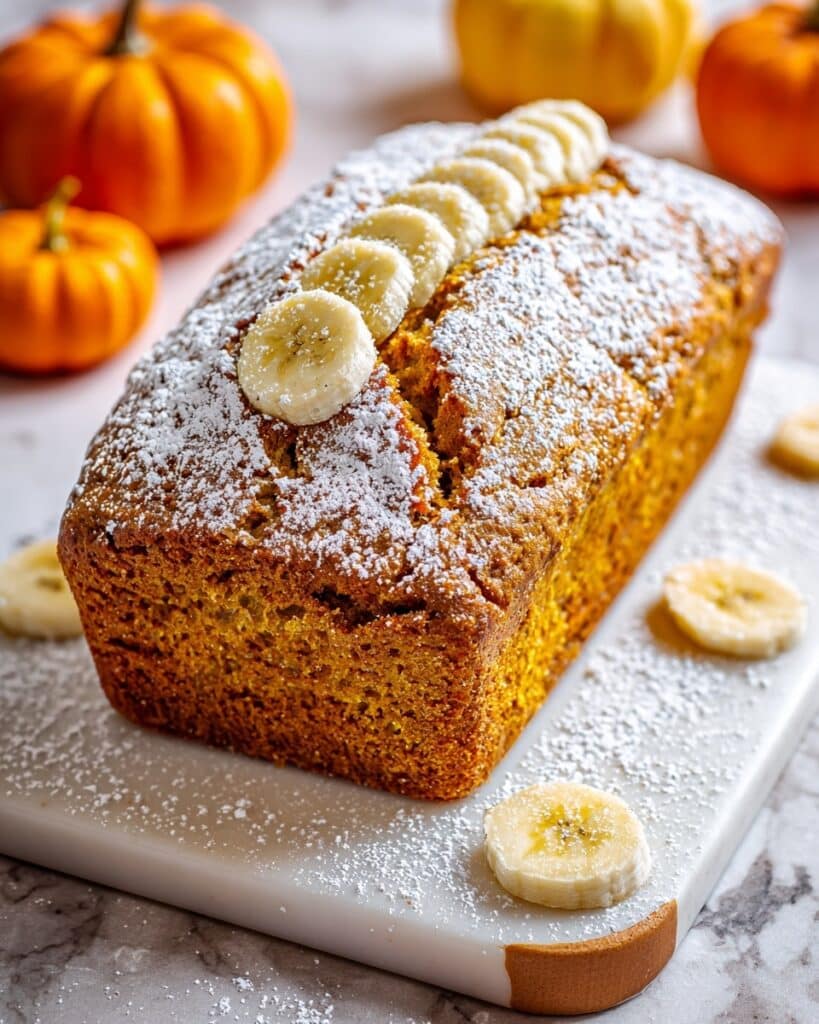 Pumpkin Banana Bread Recipe