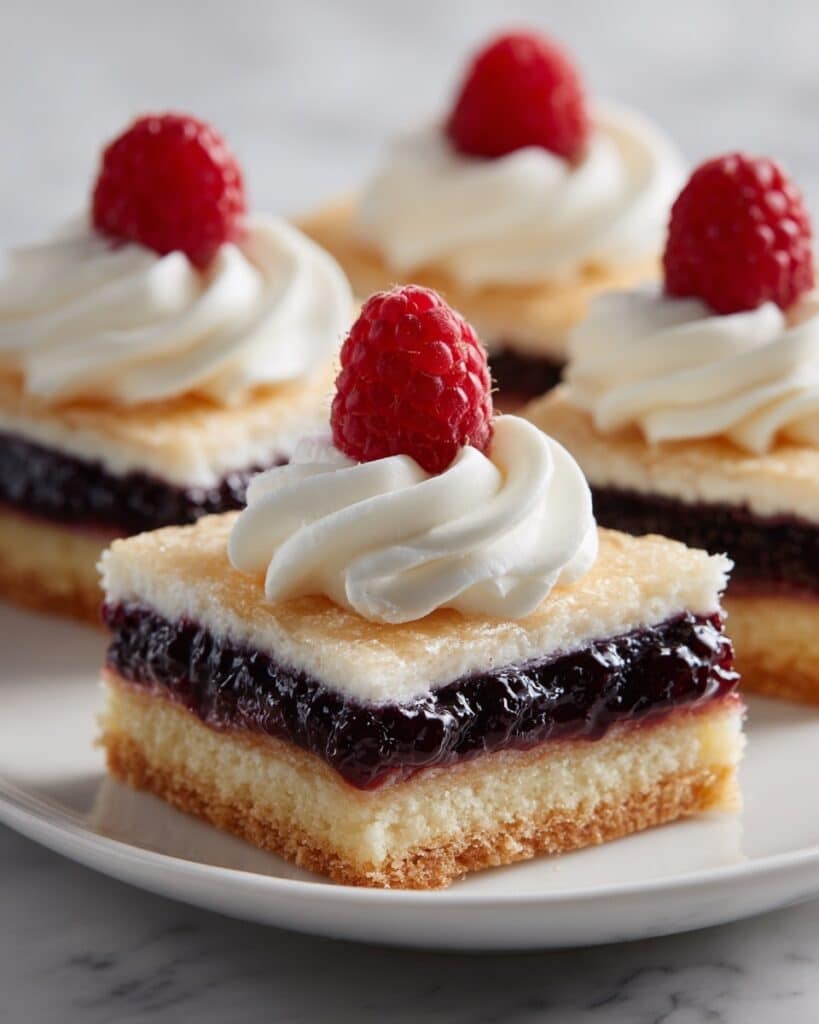 Blackberry Lemon Curd Bars Recipe