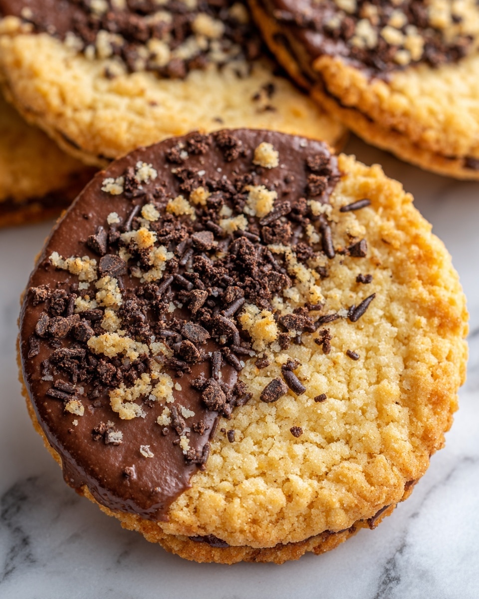 Jacques Torres’ Famous Dipped Chocolate Chip Cookies Recipe - Recipe Image