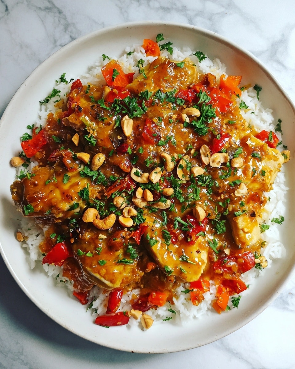 Slow Cooker Peanut Chicken Recipe - Recipe Image