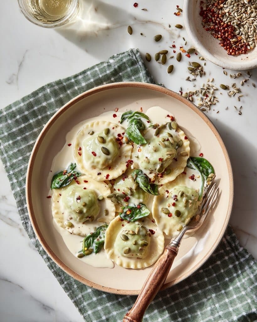 Homemade Ricotta and Spinach Ravioli Recipe
