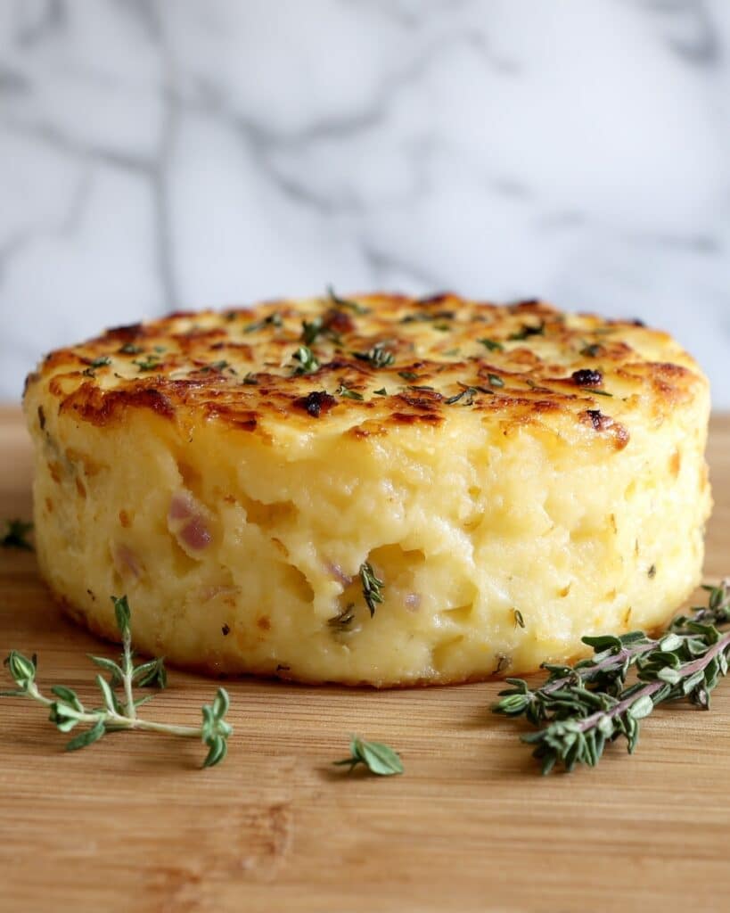 Stuffed Mashed Potato Nests Recipe