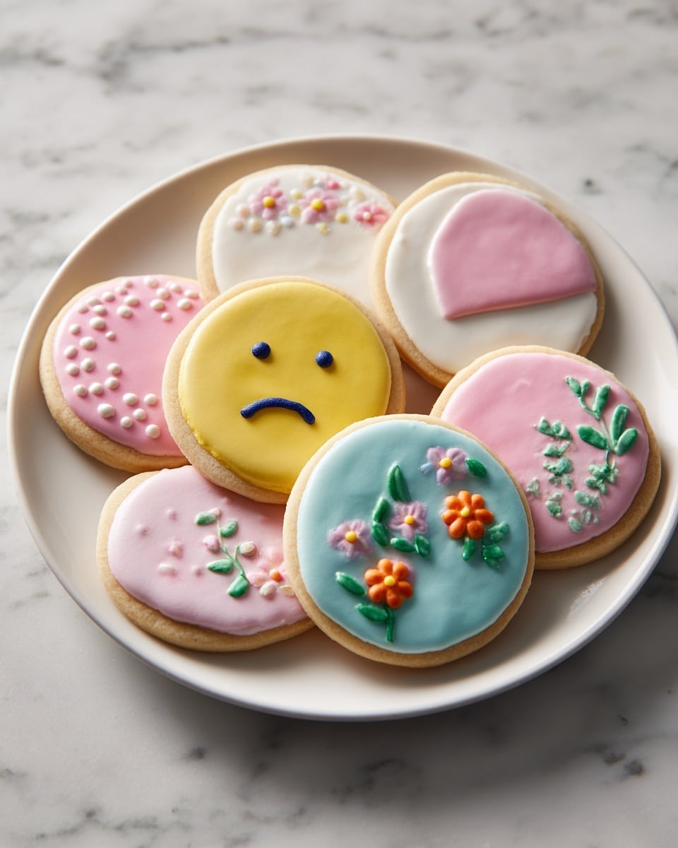 Easter Sugar Cookies with Royal Icing Recipe - Recipe Image